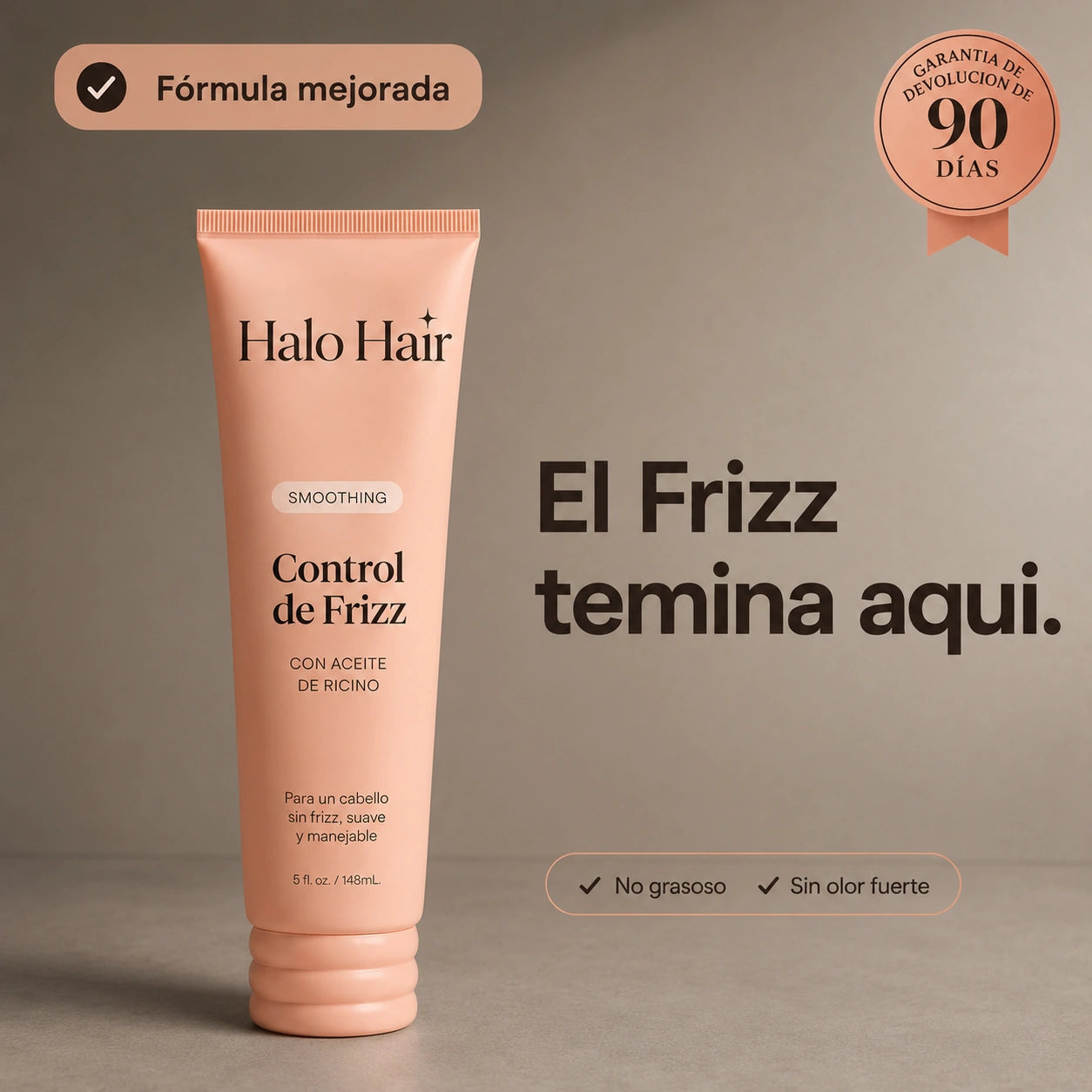 Crema Frizz Control Hombre Halo Hair™