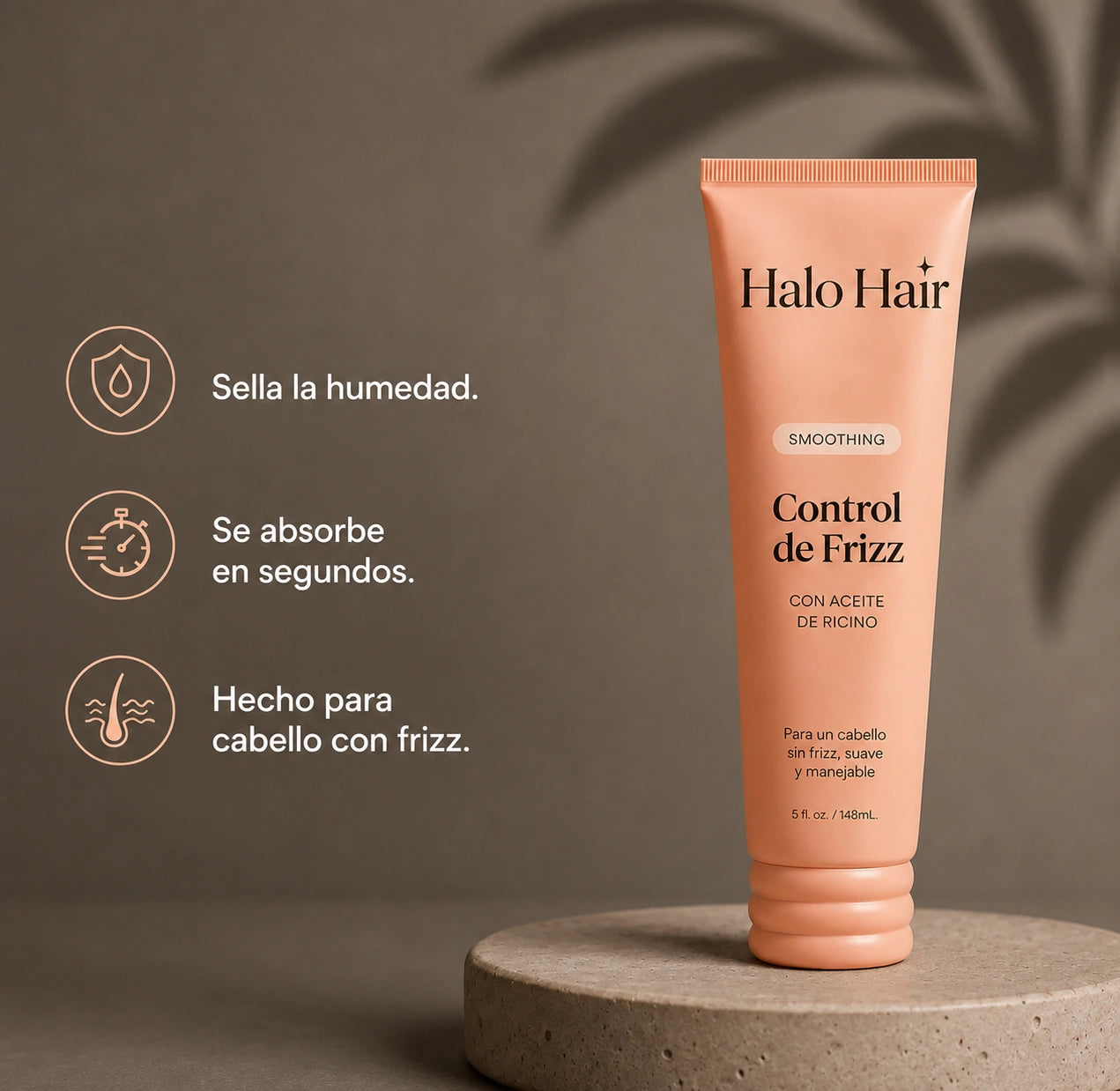 Crema Frizz Control Hombre Halo Hair™
