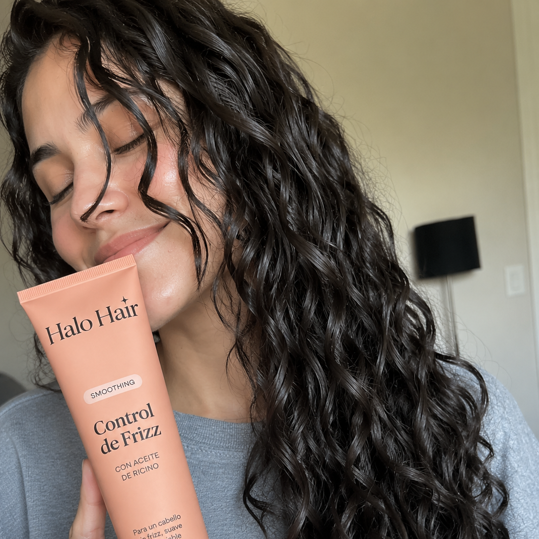 Crema Frizz Control Halo Hair™ - Seca al aire libre